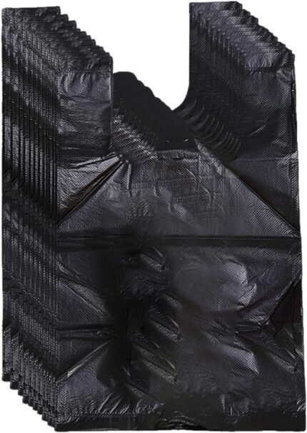 Sanitary Disposal Bags with Handles – Black, Pack of 200